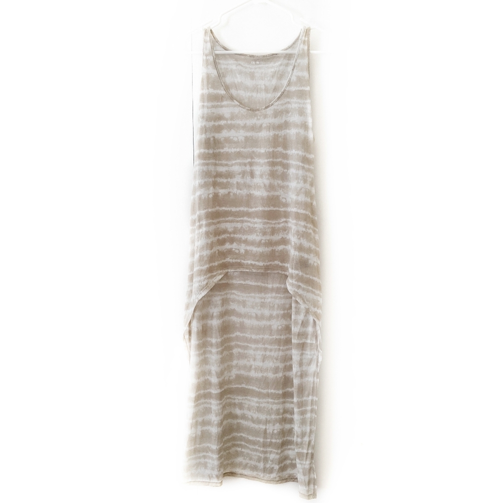 Express Tie Dye High Low Long Tank